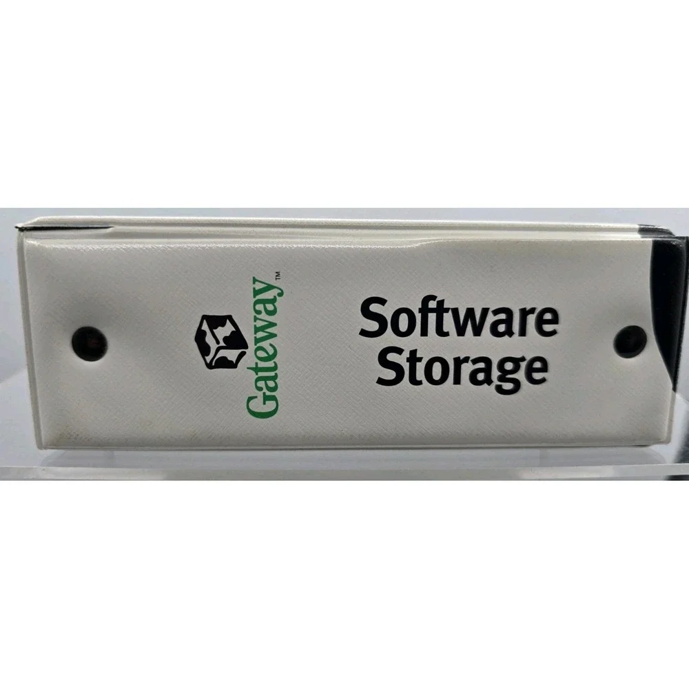 Gateway Software Storage Binder CD Holder,‎ Original Vintage, Binder Only